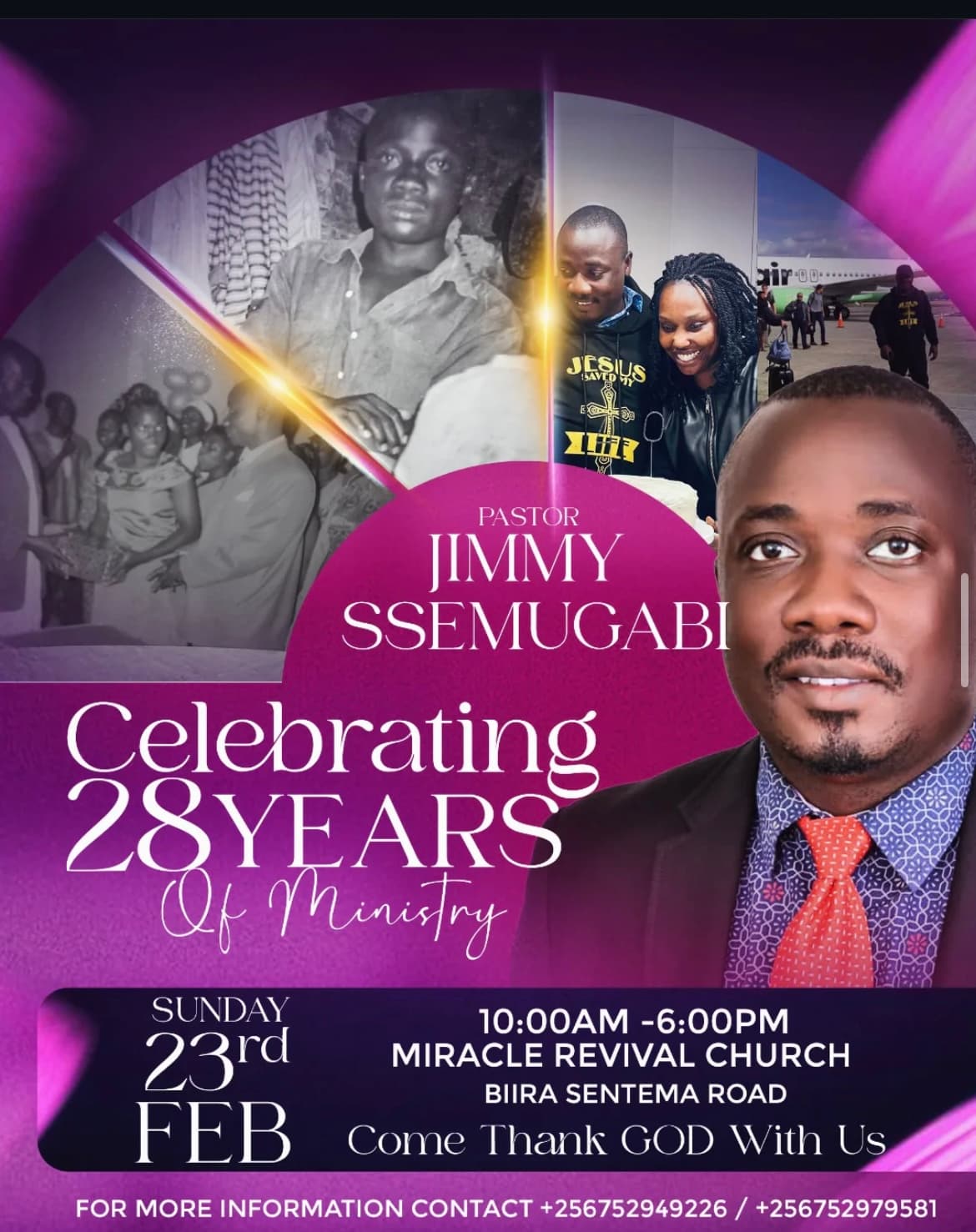 Graphic design by Pacifique Essence, promotional layout with bold colour palette and structured grid system