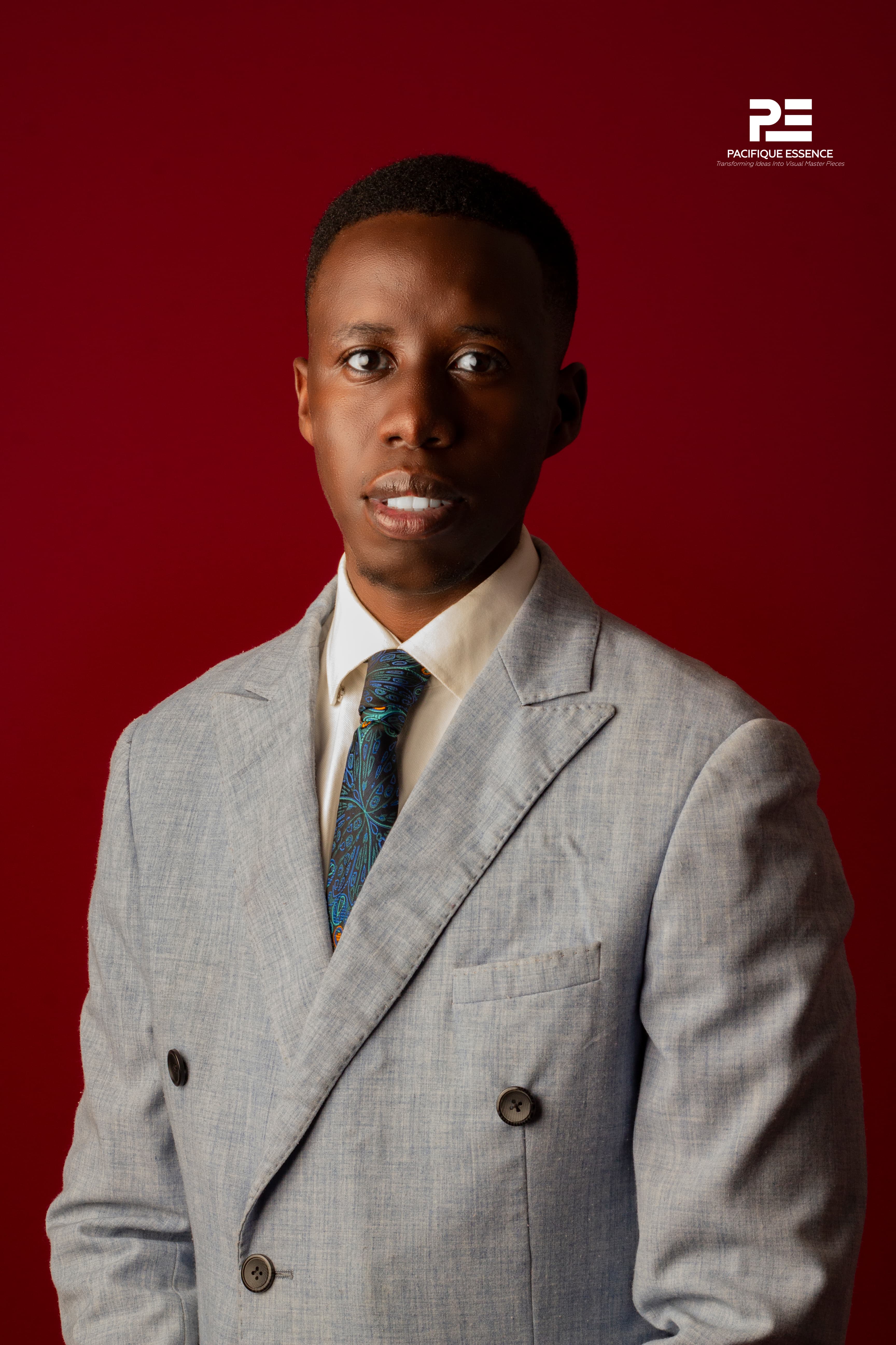 Iradukunda Pacifique, founder of Pacifique Essence